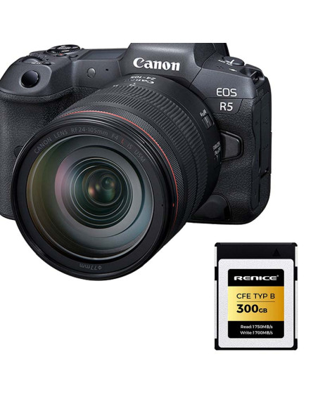 Renice 300G CFexpress Type B メモリカード仕様 - Canon EOS R5 用 1 枚